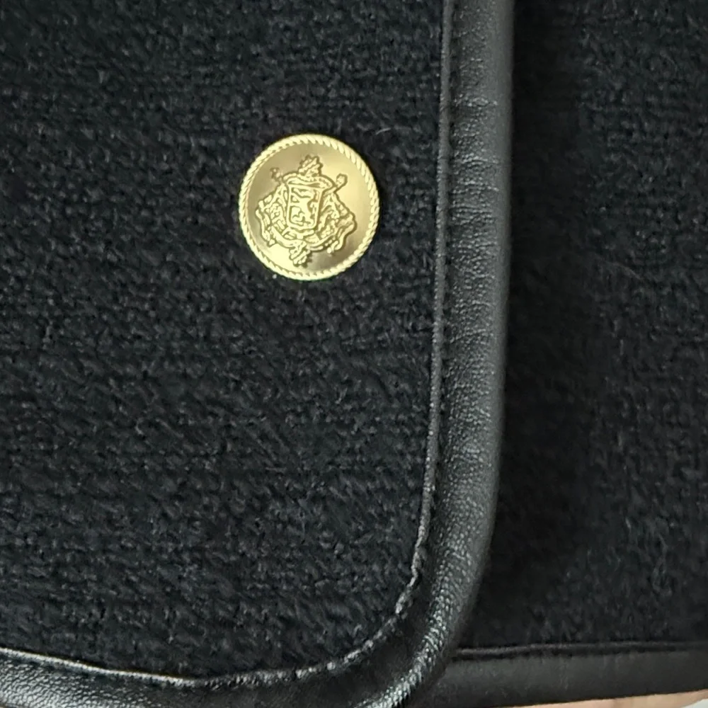 J. Crew Black Blazer with Gold Buttons